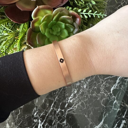 Yıldız Sembol Ayarlanabilir Bakır Bileklik