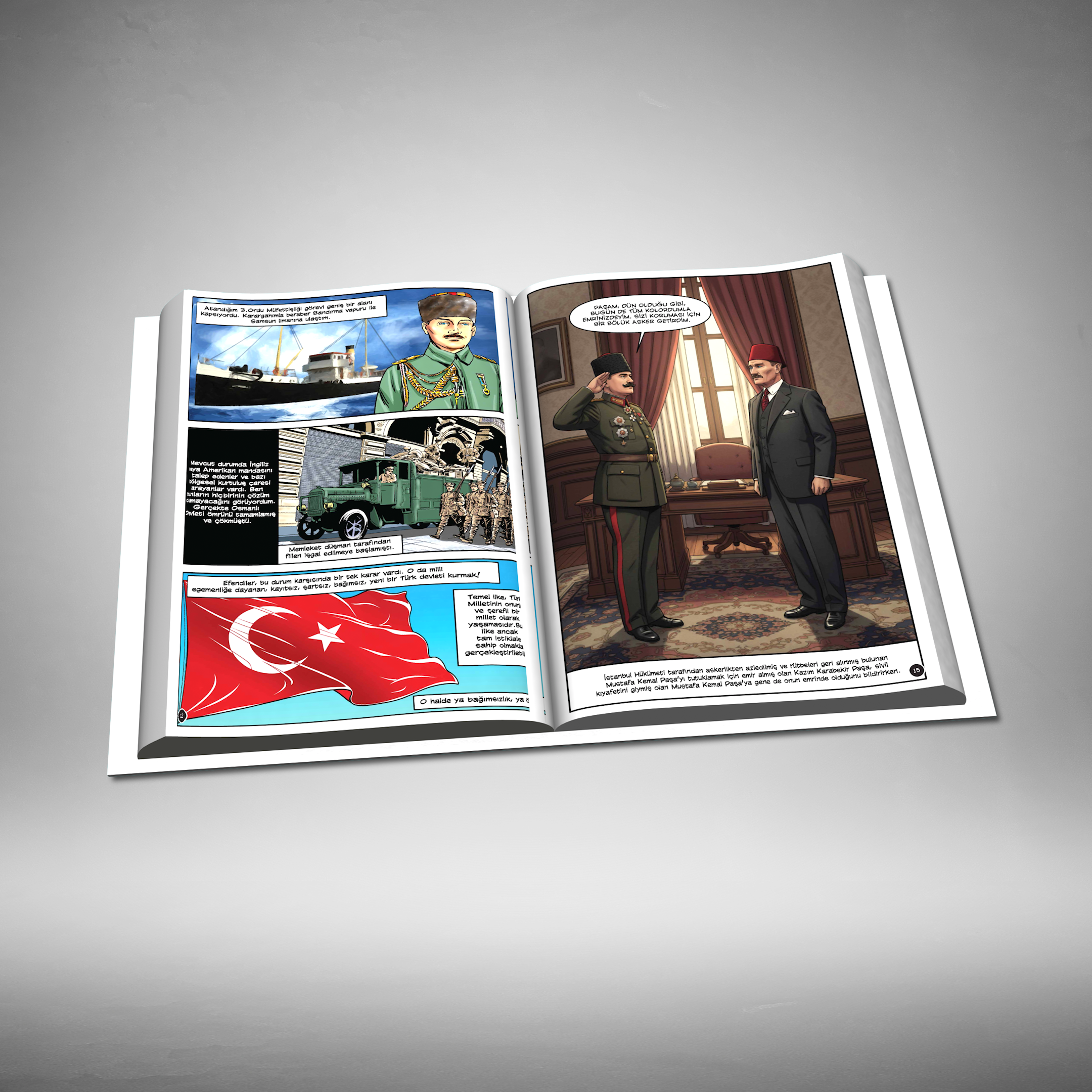 NUTUK– Belgesel Çizgi Roman - Görsel 3