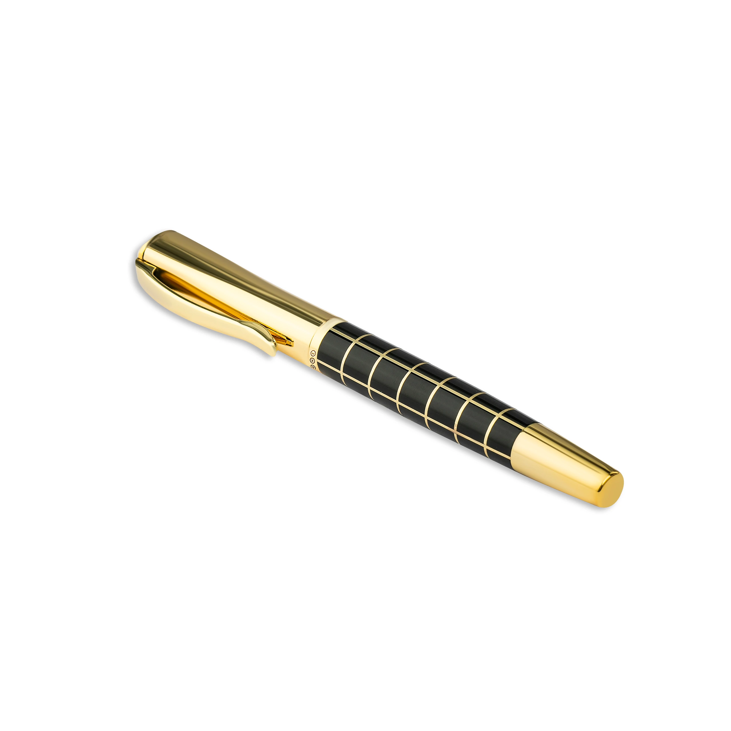 Rhone Flow Siyah Gold Roller Kalem - Görsel 5